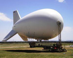 22M aerostat with mooring station