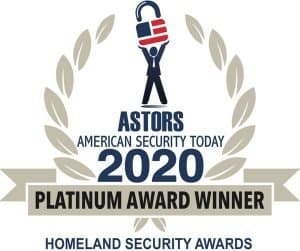 TCOM Mints Platinum as Best Persistent Aerial Monitoring Solution for Lighter Than Air Aerostats by American Security Today Astors Awards Homeland Security Awards 2020.